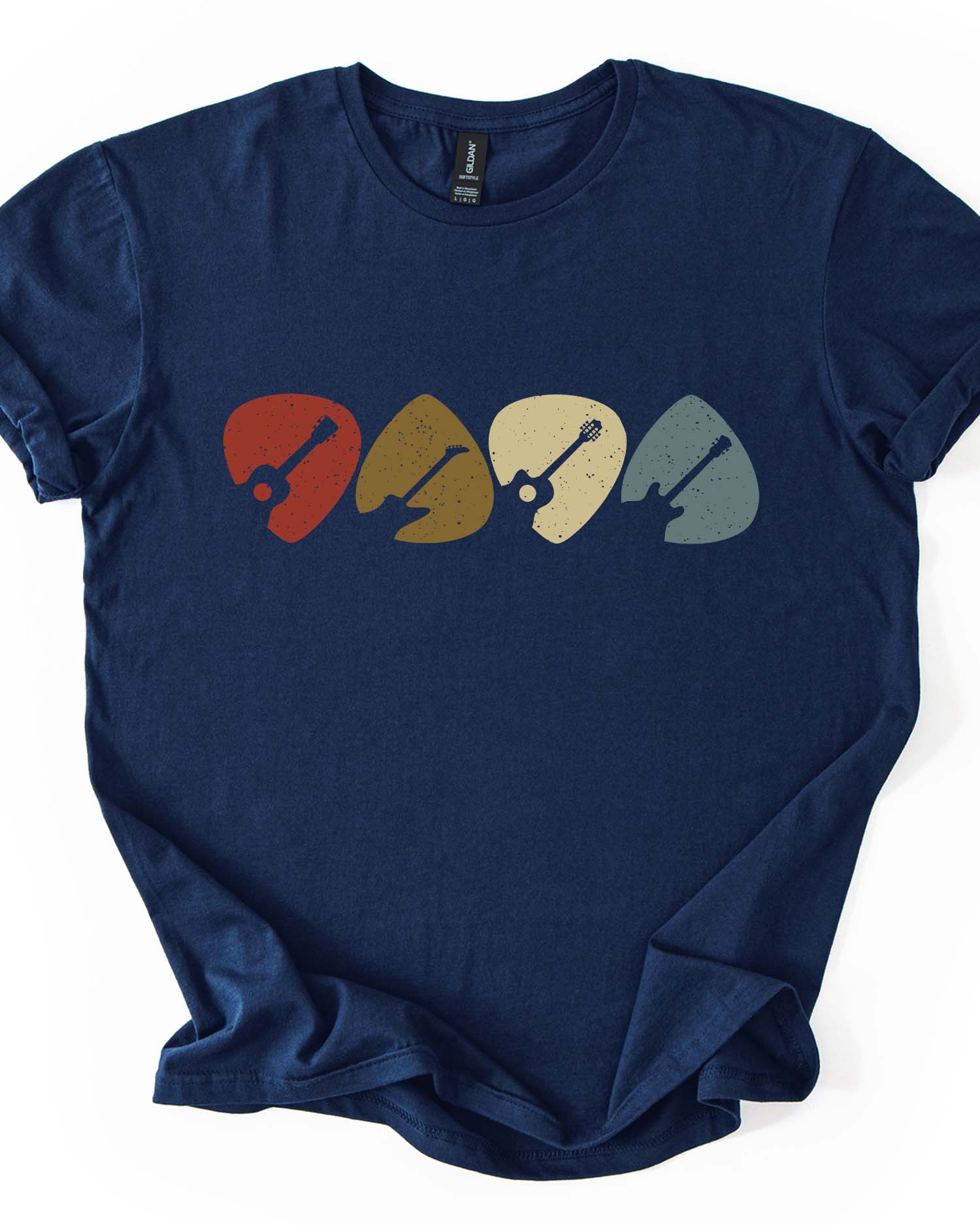 Retro Vintage Guitar Tee