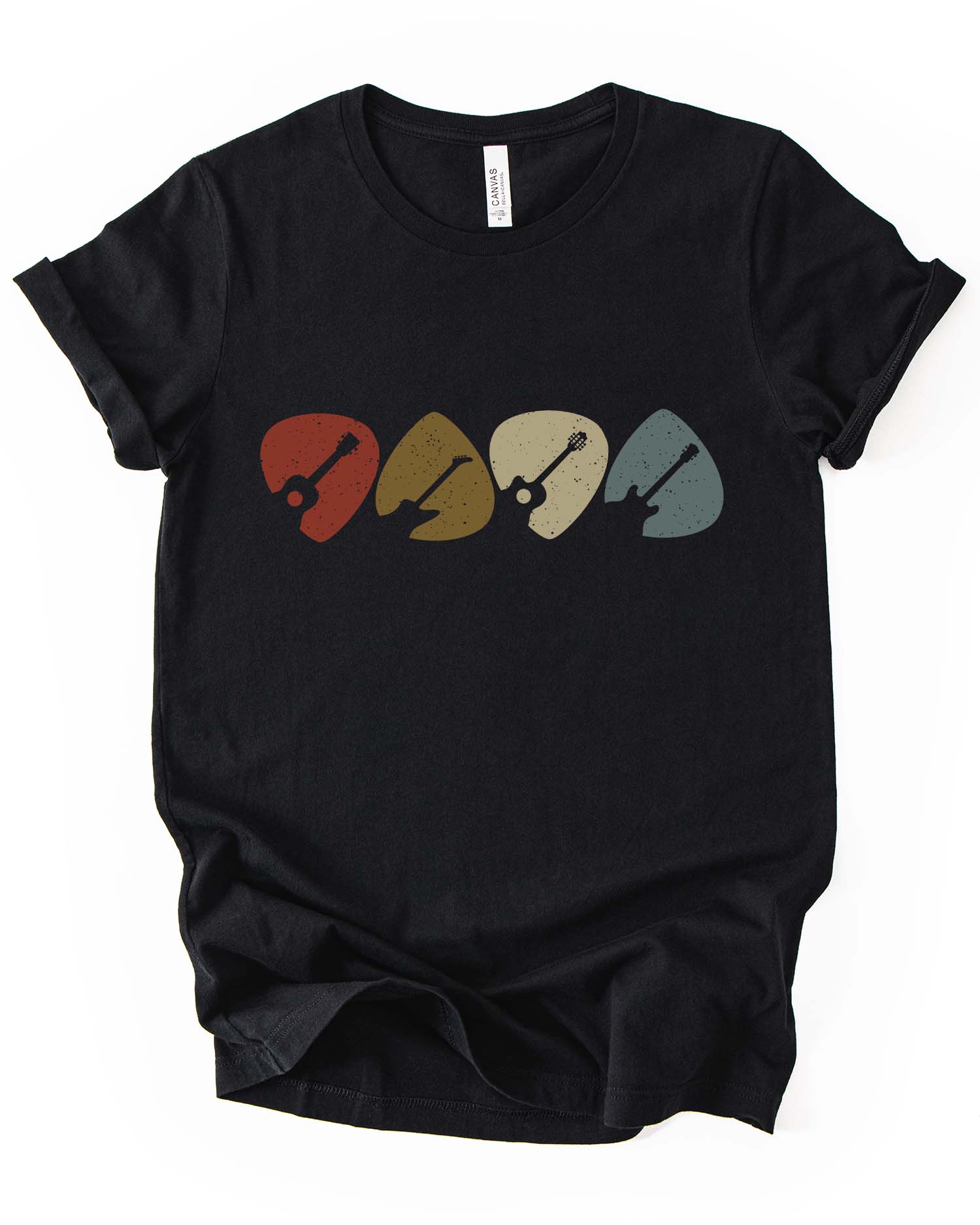 Retro Vintage Guitar Tee